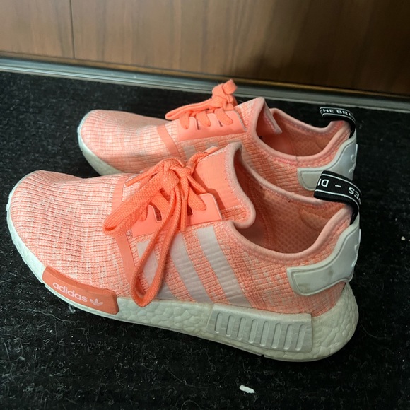 WOMENS NMD ADIDAS CORAL